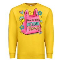 Lemon time for that retail therapy Premium Sweatshirt - MaliasSmallBusiness