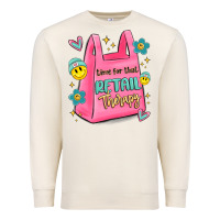 Sandshell time for that retail therapy Premium Sweatshirt - MaliasSmallBusiness