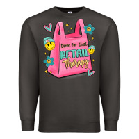 Smoke time for that retail therapy Premium Sweatshirt - MaliasSmallBusiness