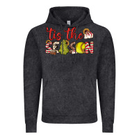 Vintage Black tis the season softball little debbie tree cakes Vintage Hoodie - JahusDesignShop