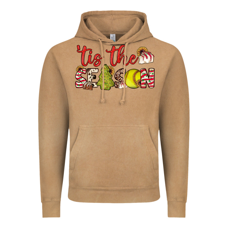 Tis The Season Softball Little Debbie Tree Cakes Vintage Hoodie by JahusDesignShop | Teevron