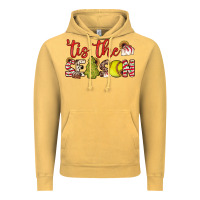 Vintage Mustard tis the season softball little debbie tree cakes Vintage Hoodie - JahusDesignShop