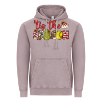 Vintage Zinc tis the season softball little debbie tree cakes Vintage Hoodie - JahusDesignShop