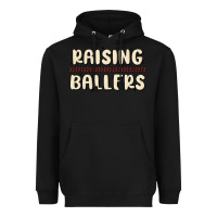 Black raising ballers Heavyweight Hoodie - MaliasSmallBusiness