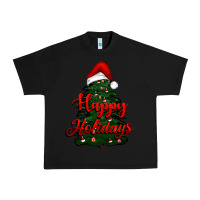 Black happy holidays christmas tree Urban Heavy Tee - RanaPortraitStore