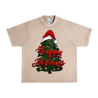 French Oak happy holidays christmas tree Urban Heavy Tee - RanaPortraitStore