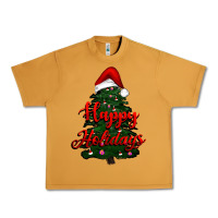 Peanut Butter happy holidays christmas tree Urban Heavy Tee - RanaPortraitStore
