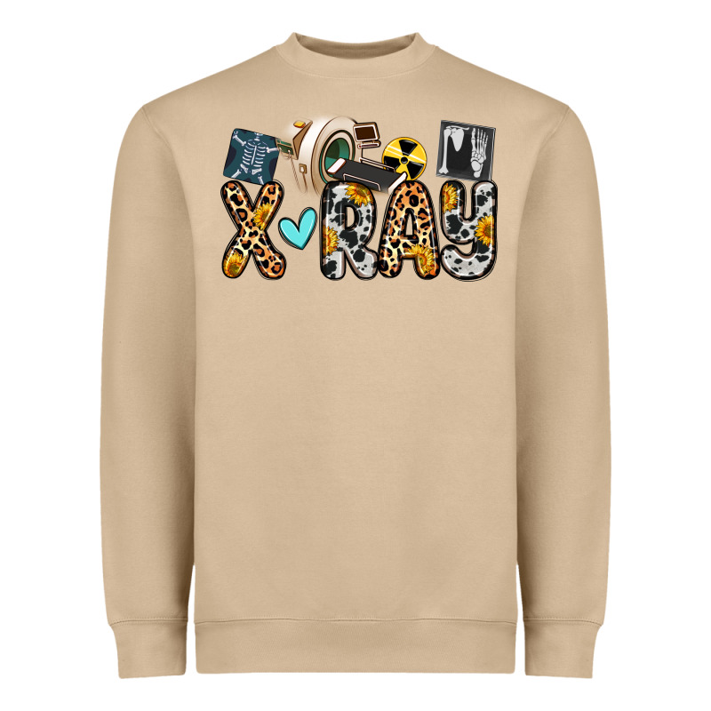 X Ray Heavyweight Sweatshirt by Zillion Design Studio | Teevron