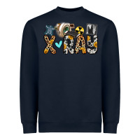 Navy x ray Heavyweight Sweatshirt - Zillion Design Studio