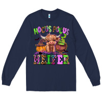 Navy hocus pocus heifer Long Sleeve Tee - AdoDesignShop