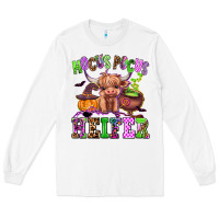 White hocus pocus heifer Long Sleeve Tee - AdoDesignShop