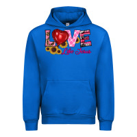 Cobalt valentine's day love like jesus Urban Hoodie - RanaPortraitStore