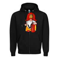 Black firefighter gnomes Zipper Hoodie - Artiststas