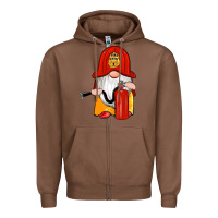 Chestnut firefighter gnomes Zipper Hoodie - Artiststas