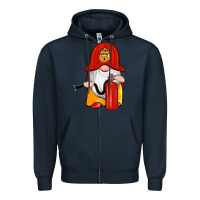 Navy firefighter gnomes Zipper Hoodie - Artiststas