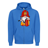 True Royal firefighter gnomes Zipper Hoodie - Artiststas