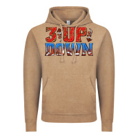 Vintage Coffee 3 up 3 down football Vintage Hoodie - texasbilliewilder