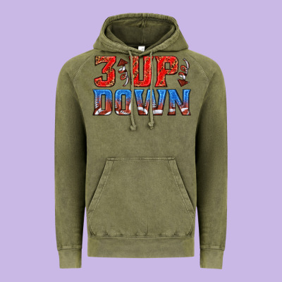 Vintage Hoodie 3 up 3 down football