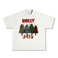 Pistachio holly jolly Christmas trees Urban Heavy Tee - RanaPortraitStore