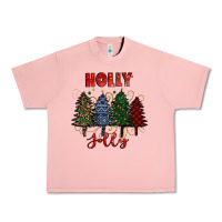 Salmon holly jolly Christmas trees Urban Heavy Tee - RanaPortraitStore