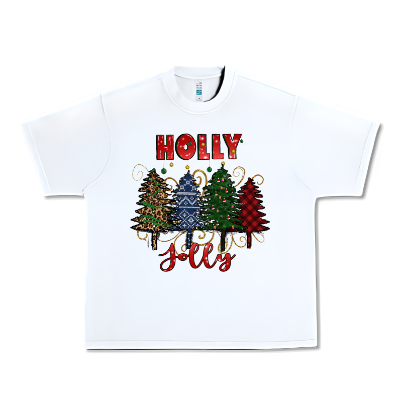 Holly Jolly Christmas Trees Urban Heavy Tee by RanaPortraitStore | Teevron