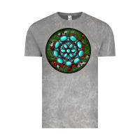 Cloud Rock Christmas Round Turquoise Gemstone Vintage Tee - RanaPortraitStore