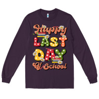 Plum happy last day of school Long Sleeve Tee - JahusDesignShop