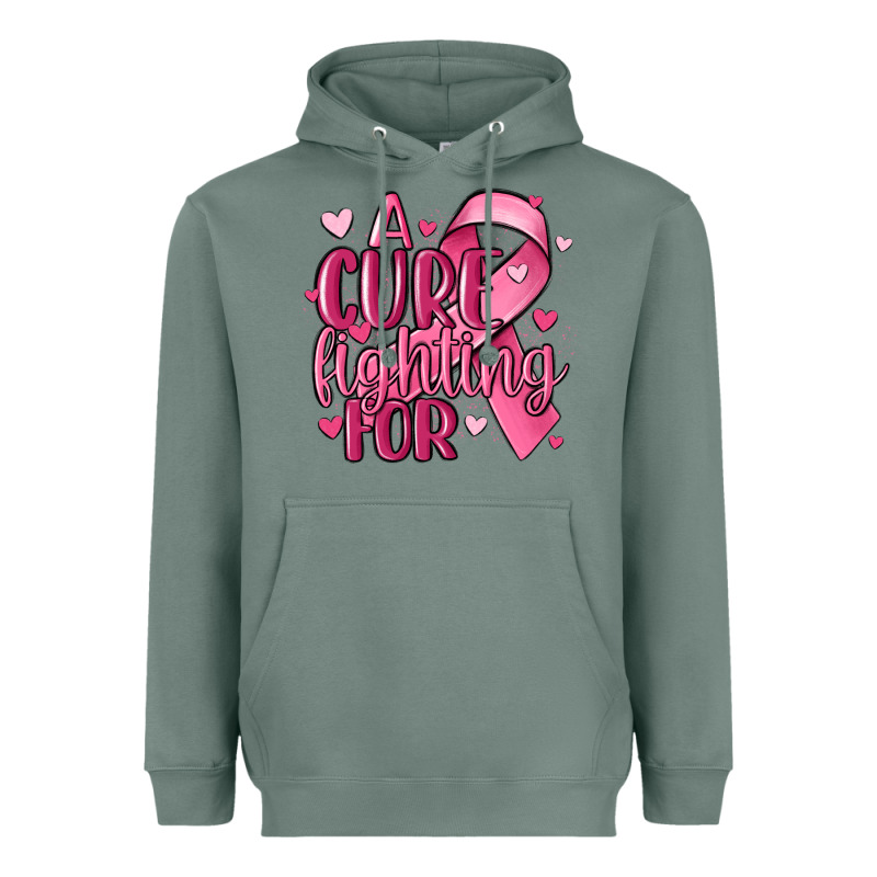 A Cure Fighting For Heavyweight Hoodie by MaliasSmallBusiness | Teevron