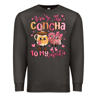 Smoke youre the concha to my cafecito mexican pan dulce Premium Sweatshirt - MaliasSmallBusiness
