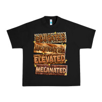 Black Educated motivated elevated melanated Urban Heavy Tee - Zillion Design Studio