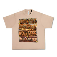 Burro Educated motivated elevated melanated Urban Heavy Tee - Zillion Design Studio