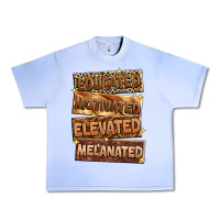 Grape Ice Educated motivated elevated melanated Urban Heavy Tee - Zillion Design Studio