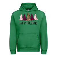 Emerald Happy Holidays Tree Urban Hoodie - Bettercallsaul