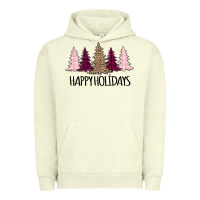 Happy Holidays Tree Urban Hoodie | Teevron