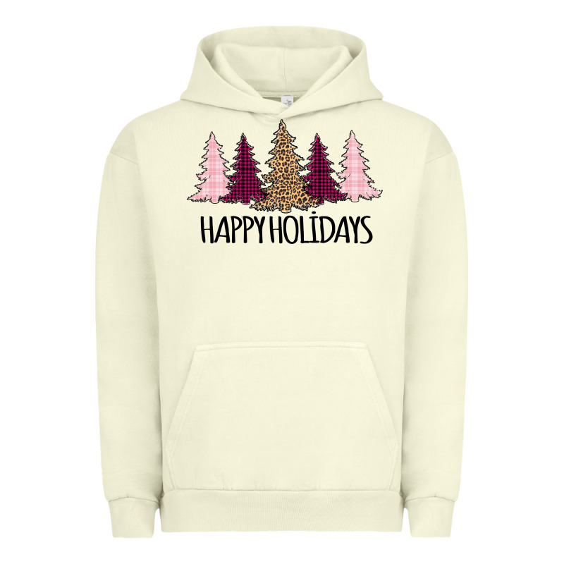 Happy Holidays Tree Urban Hoodie by Bettercallsaul | Teevron