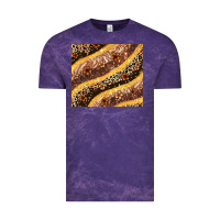 Cloud Purple melanin leopard glitter Vintage Tee - Zillion Design Studio
