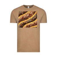 Melanin Leopard Glitter Vintage Tee | Teevron