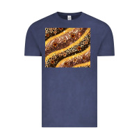 Vintage Denim melanin leopard glitter Vintage Tee - Zillion Design Studio