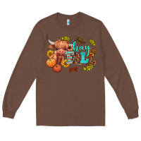 Chestnut hay fall heifer Long Sleeve Tee - AdoDesignShop
