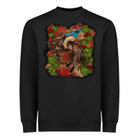 Black valentine's day cowboy cactus rose Heavyweight Sweatshirt - RanaPortraitStore