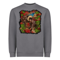 Storm valentine's day cowboy cactus rose Heavyweight Sweatshirt - RanaPortraitStore