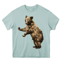 Arona Brown Bear Cub Heavy Core Tee - LillyAllenDesigns
