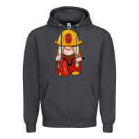 Smoke firefighter gnomes Zipper Hoodie - Artiststas
