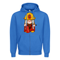 True Royal firefighter gnomes Zipper Hoodie - Artiststas