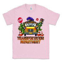 Bubblegum Pink transportation department Classic Tee - AdoDesignShop