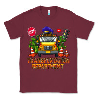 Burgundy transportation department Classic Tee - AdoDesignShop