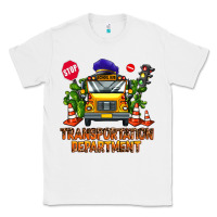 White transportation department Classic Tee - AdoDesignShop