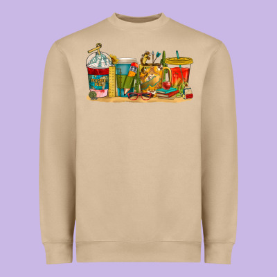 Heavyweight Sweatshirt teacher fuel coffee cups