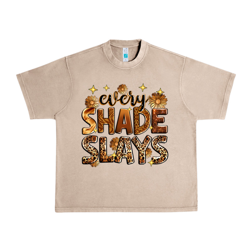 Every Shade Slays Urban Heavy Tee by Zillion Design Studio | Teevron
