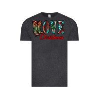 Vintage Black christmas love boots Vintage Tee - RanaPortraitStore
